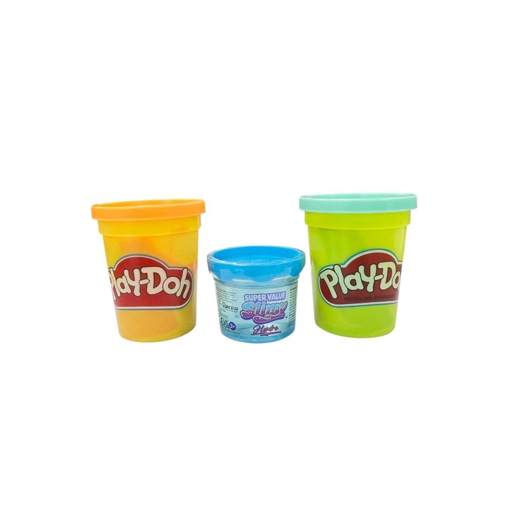 PLAYDOH แป้งปั้นแถมฟรีสไลม์