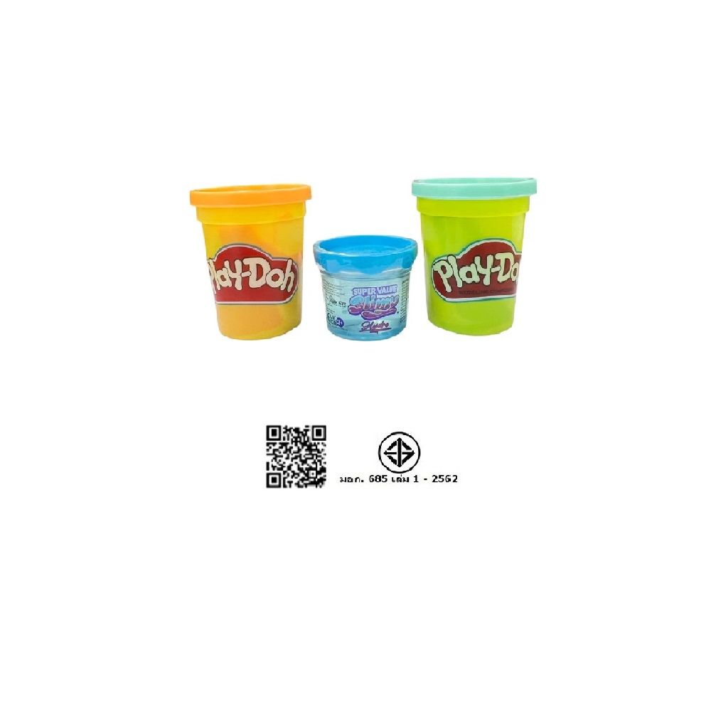 PLAYDOH แป้งปั้นแถมฟรีสไลม์