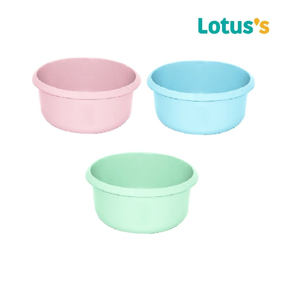LOTUSS WASHING BOWL 45 CM. #725-2 (ASSORTED)
