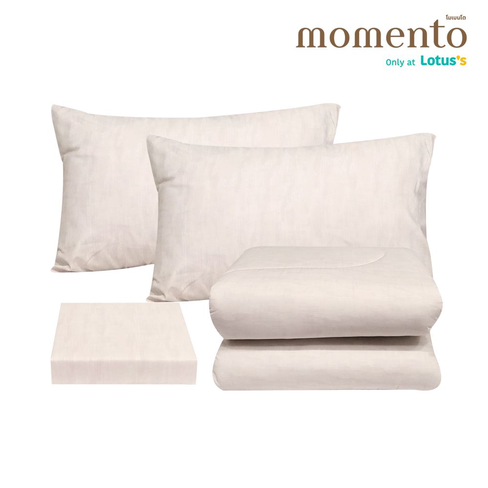 MOMENTO LAURA ASHLEY BEIGE 6 FT + QUILT 90X100 INCH