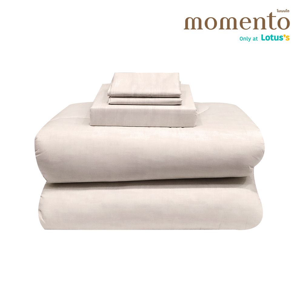 MOMENTO LAURA ASHLEY BEIGE 6 FT + QUILT 90X100 INCH