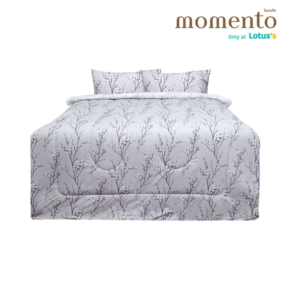 MOMENTO BIAB LAURA ASHLEY GREY 6 FT + DUVET 90X100 INCH