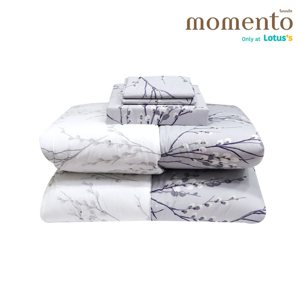 MOMENTO BIAB LAURA ASHLEY GREY 6 FT + DUVET 90X100 INCH
