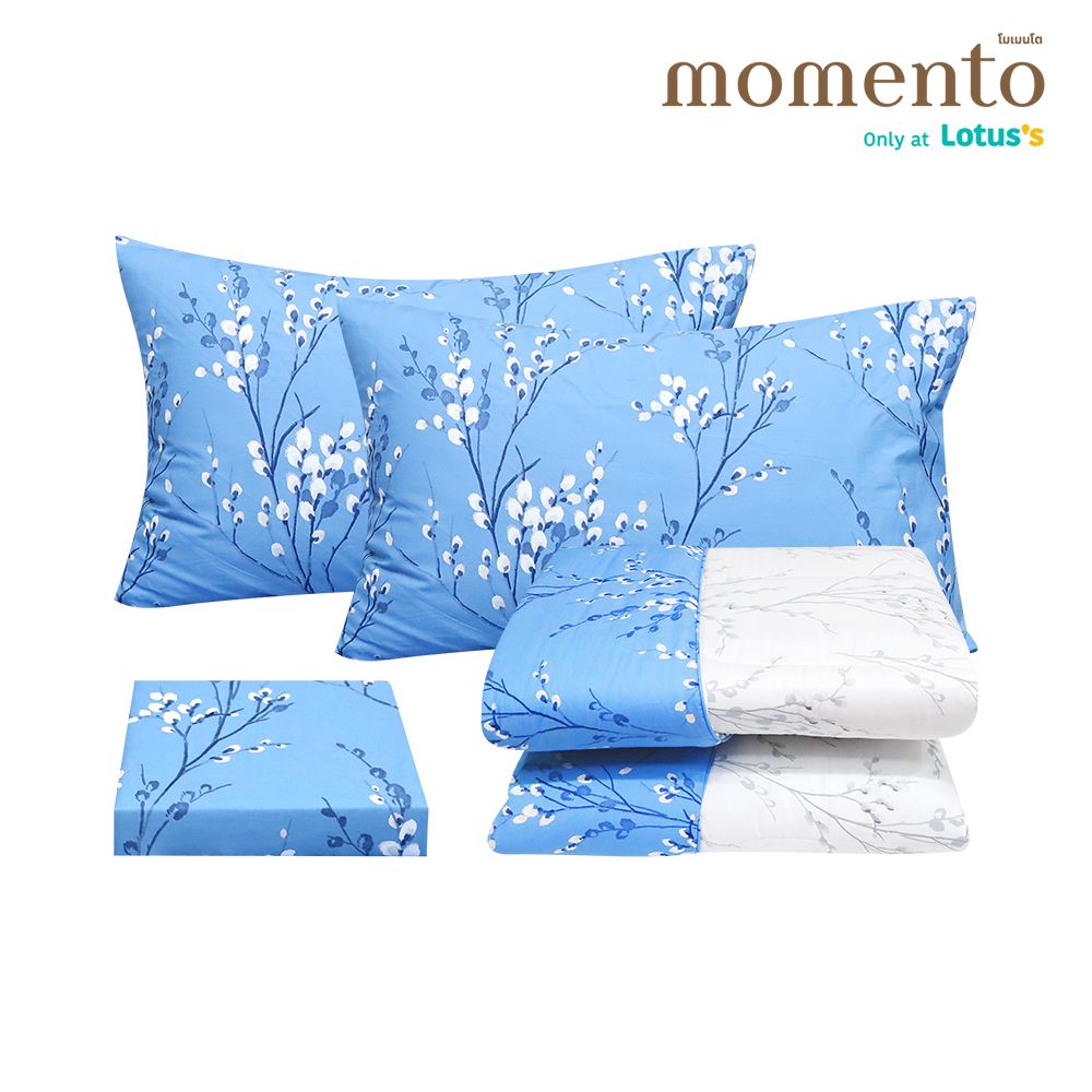 MOMENTO BIAB LAURA ASHLEY BLUE 6 FT + DUVET 90X100 INCH