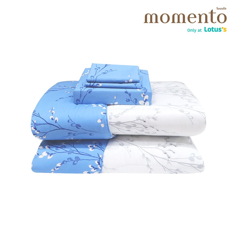 MOMENTO BIAB LAURA ASHLEY BLUE 6 FT + DUVET 90X100 INCH