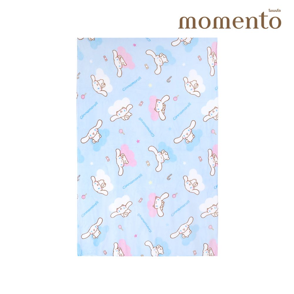 โมเมนโต ผ้าห่มแฟลนเนลซินนามอนโรล 40X60 นิ้ว (คละลาย)