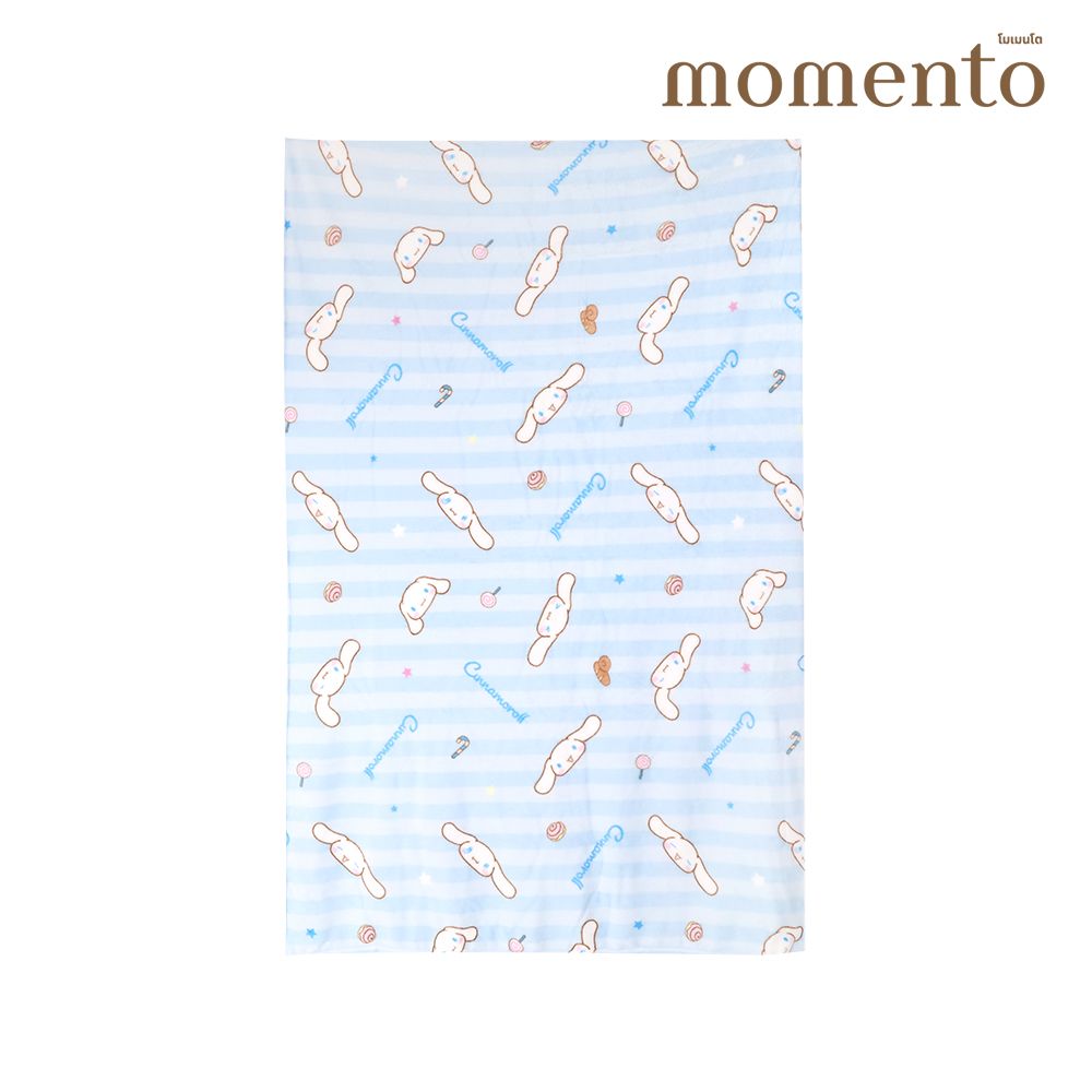 โมเมนโต ผ้าห่มแฟลนเนลซินนามอนโรล 40X60 นิ้ว (คละลาย)