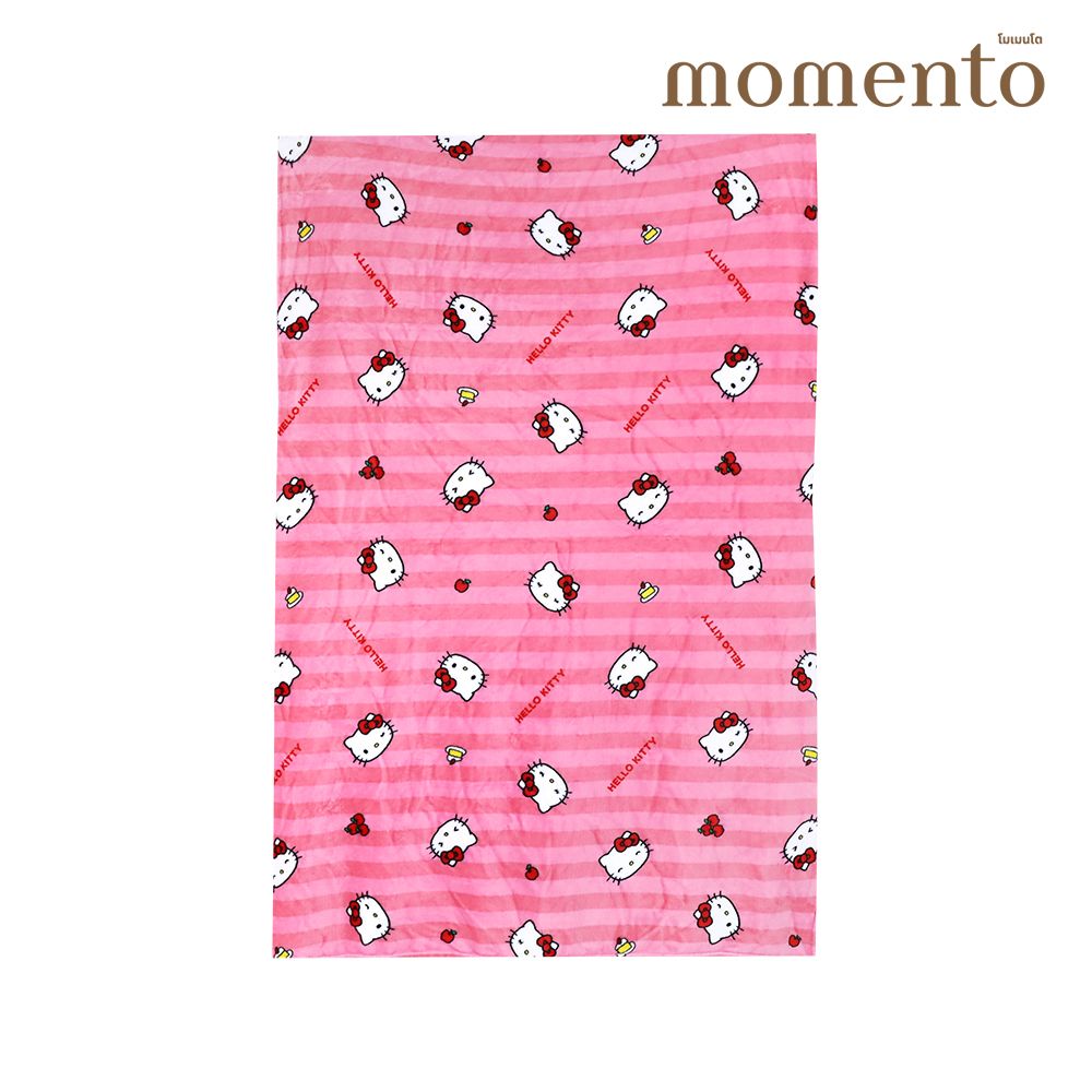 โมเมนโต ผ้าห่มแฟลนเนลคิตตี้ 40X60 นิ้ว (คละลาย)