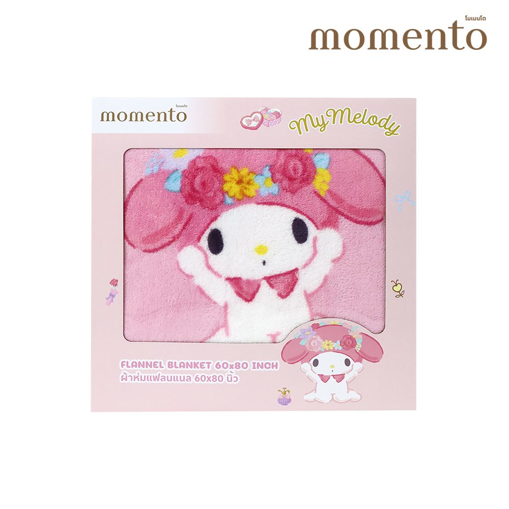 MOMENTO FLANNEL MY MELODY MIX 60X80 INCH | Lotus's Shop Online