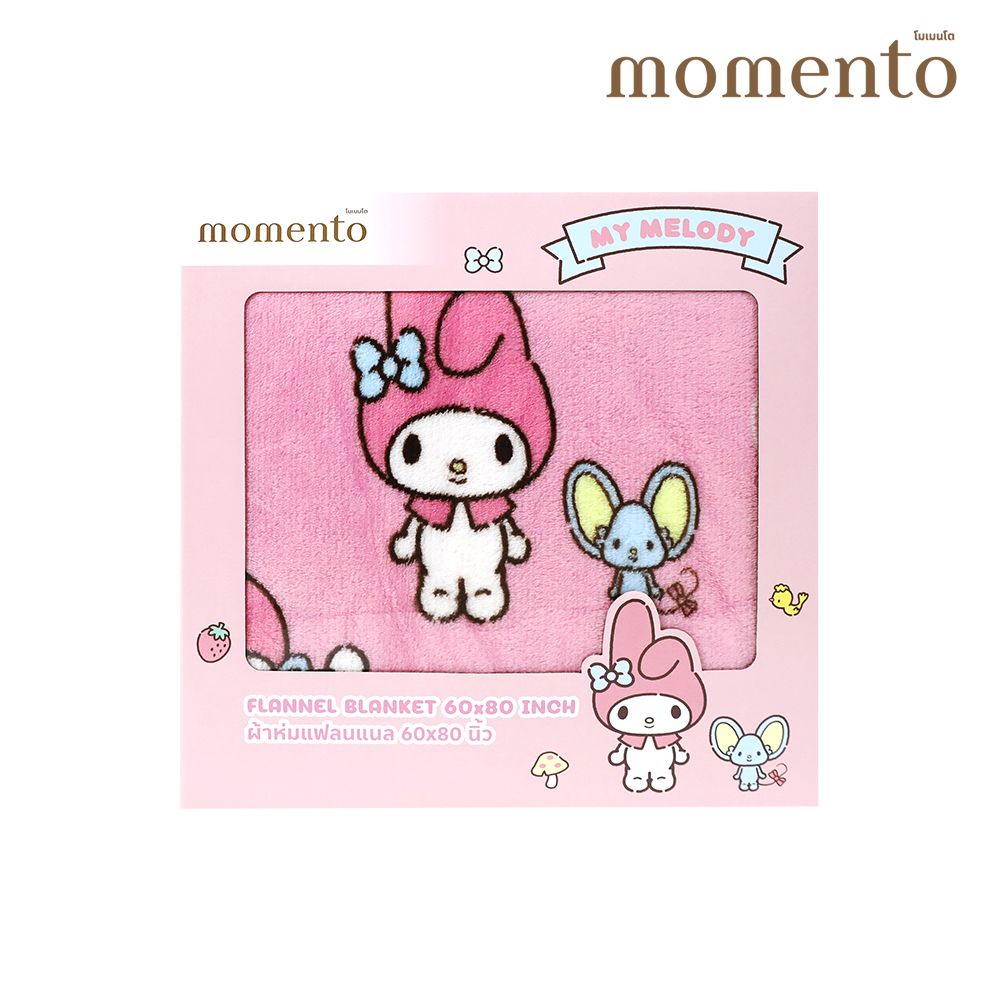 MOMENTO FLANNEL MY MELODY MIX 60X80 INCH
