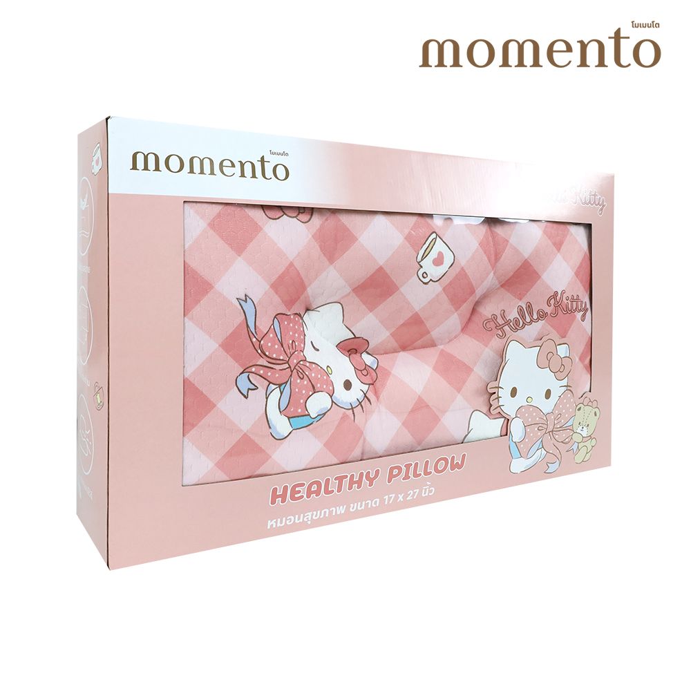 โมเมนโต หมอนสุขภาพคิตตี้ 17X27นิ้ว