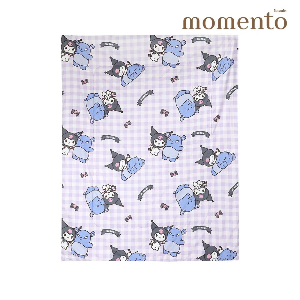 โมเมนโต หมอนไดคัท คุโรมิ + ผ้านวมบาง 50X60 นิ้ว