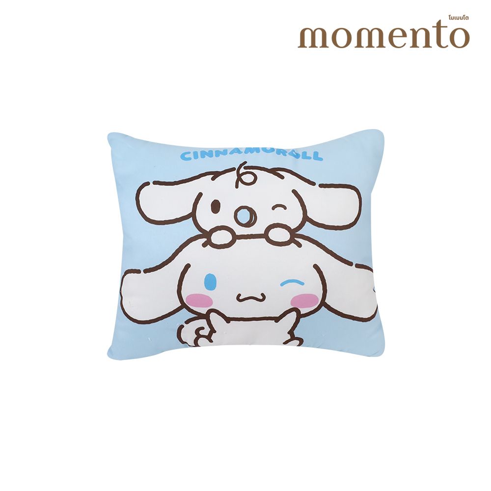 โมเมนโต หมอนไดคัท ซินนามอนโรล + ผ้านวม 50X60 นิ้ว