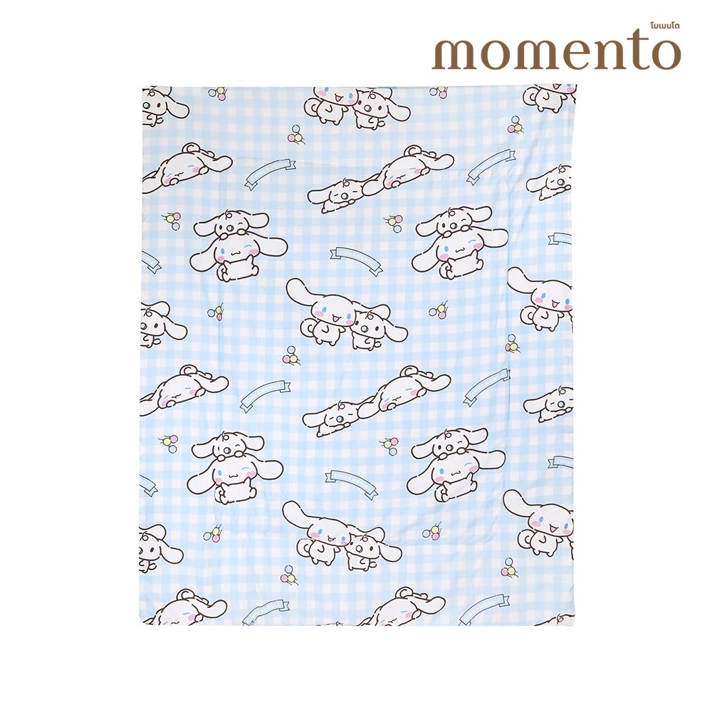 โมเมนโต หมอนไดคัท ซินนามอนโรล + ผ้านวม 50X60 นิ้ว