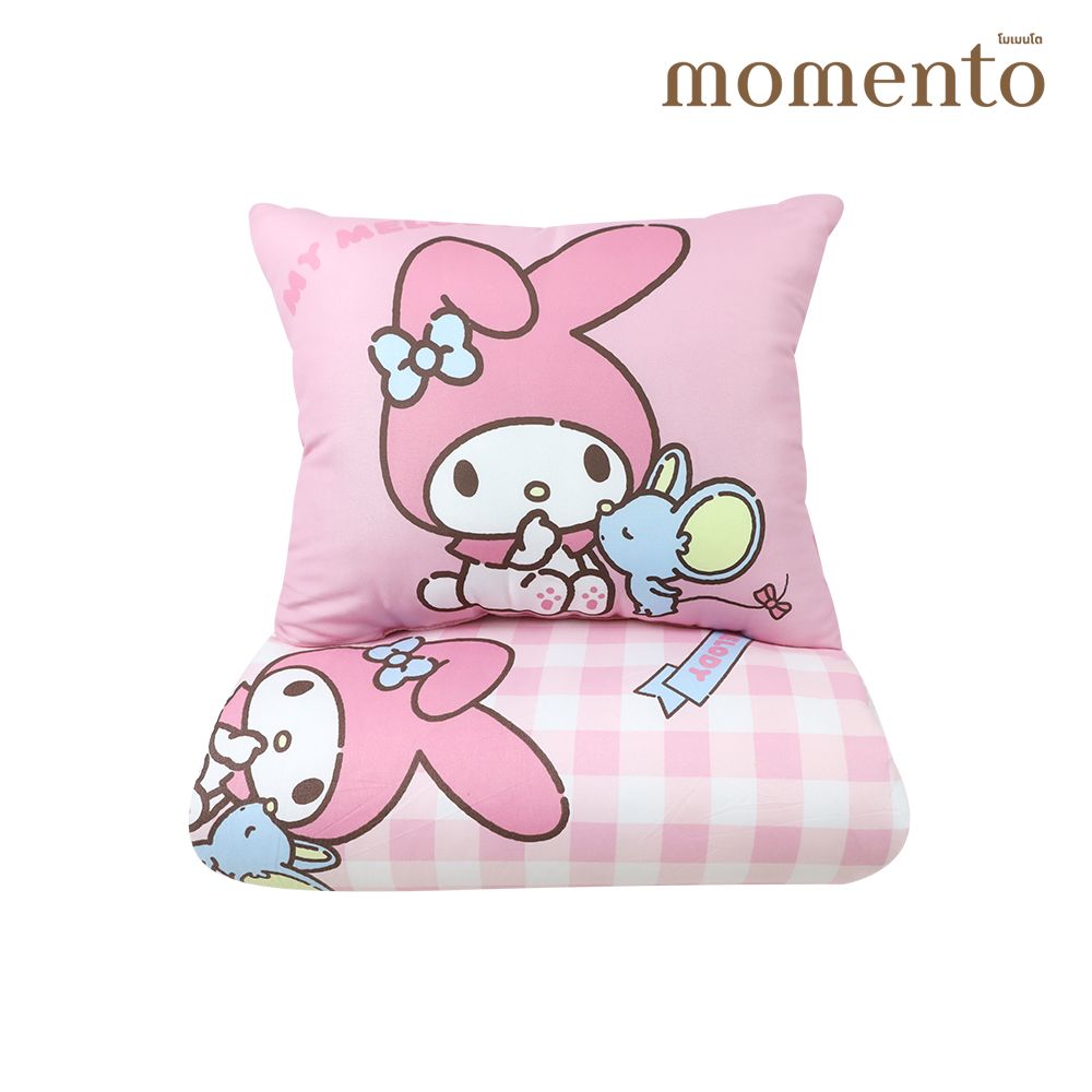 โมเมนโต หมอนไดคัท มายเมโลดี้ + ผ้านวมบาง 50X60 นิ้ว