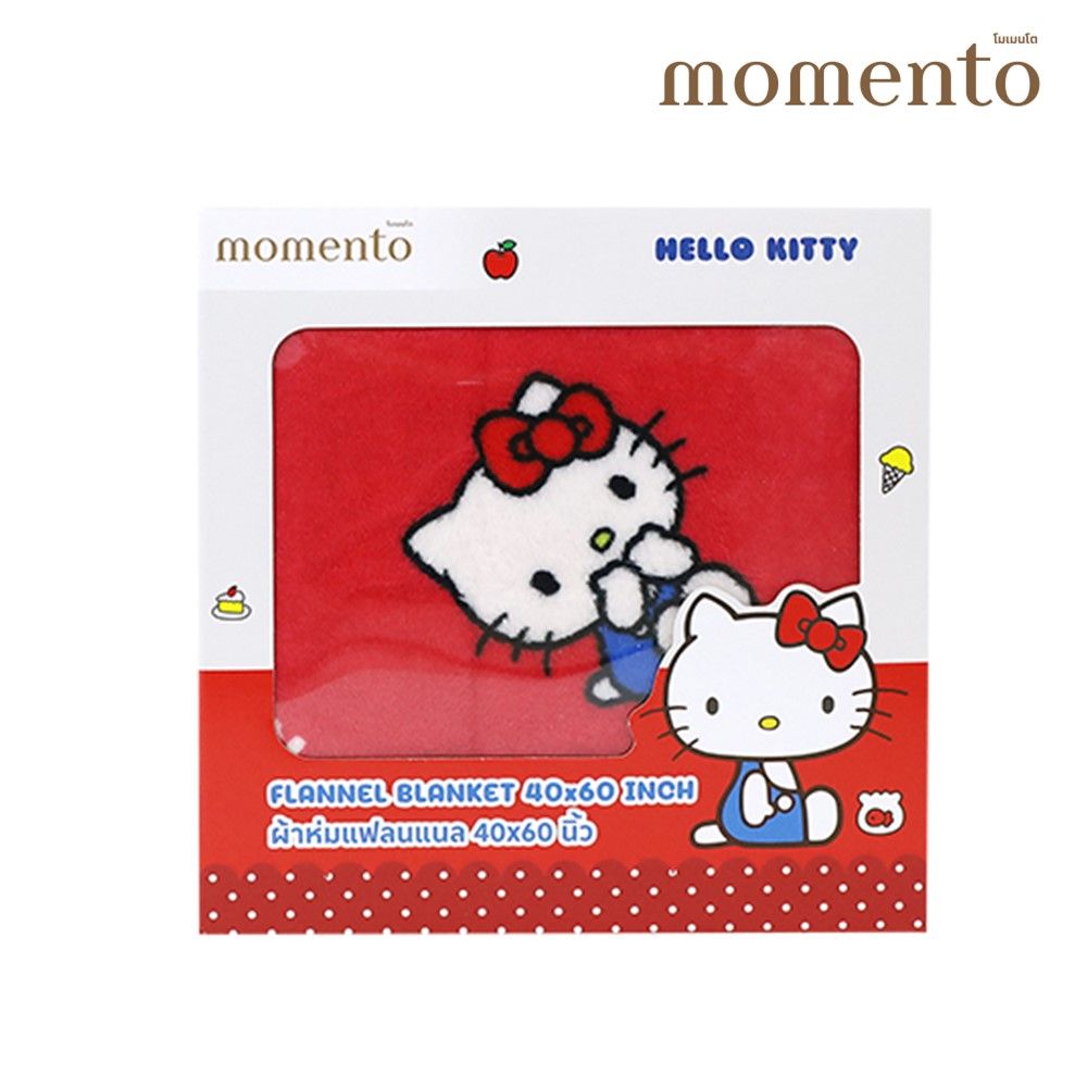 MOMENTO ผ้าห่มแฟลนเนลซานริโอ 40X60 นิ้ว (คละแบบ)