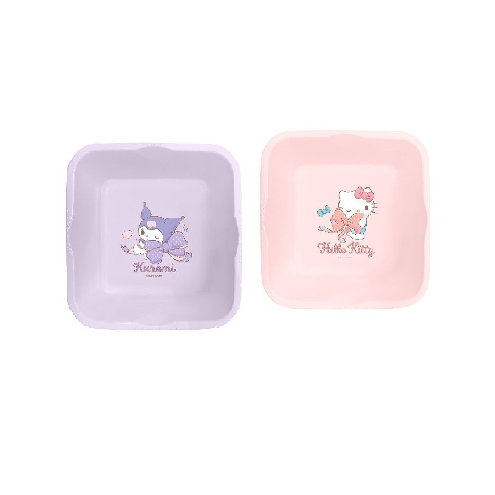 กะละมังเหลี่ยม SANRIO 9 ลิตร NO.4034 (คละลาย)