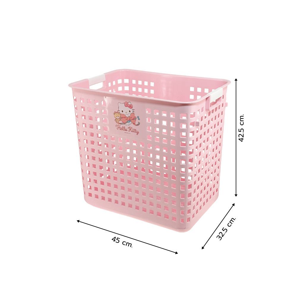 ตะกร้าผ้าเหลี่ยม SANRIO (คละลาย)