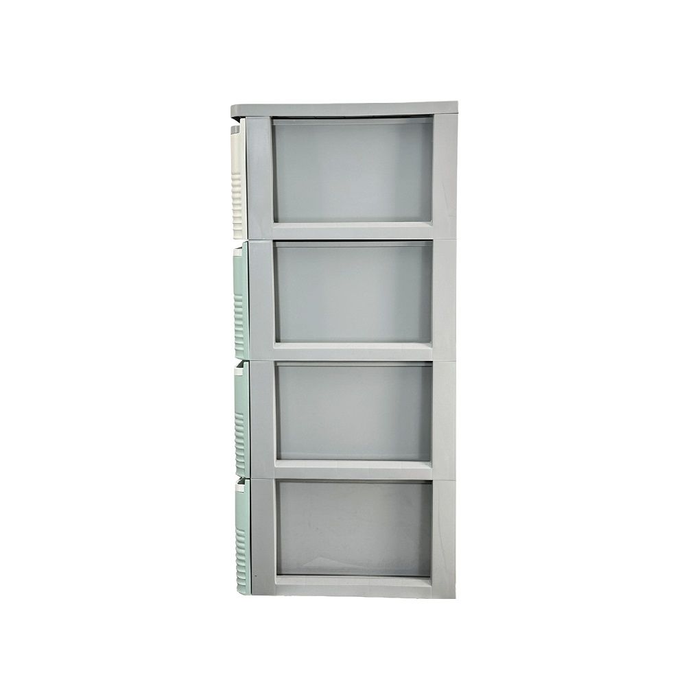 ตู้ลิ้นชัก STRIPE สีเขียว 4 ชั้น