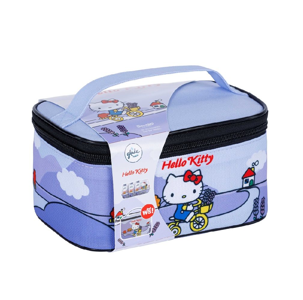 เกลด เจลหอมปรับอากาศ ลาเวนเดอร์ 180 ก. แพ็ค 3+กระเป๋าคิตตี้