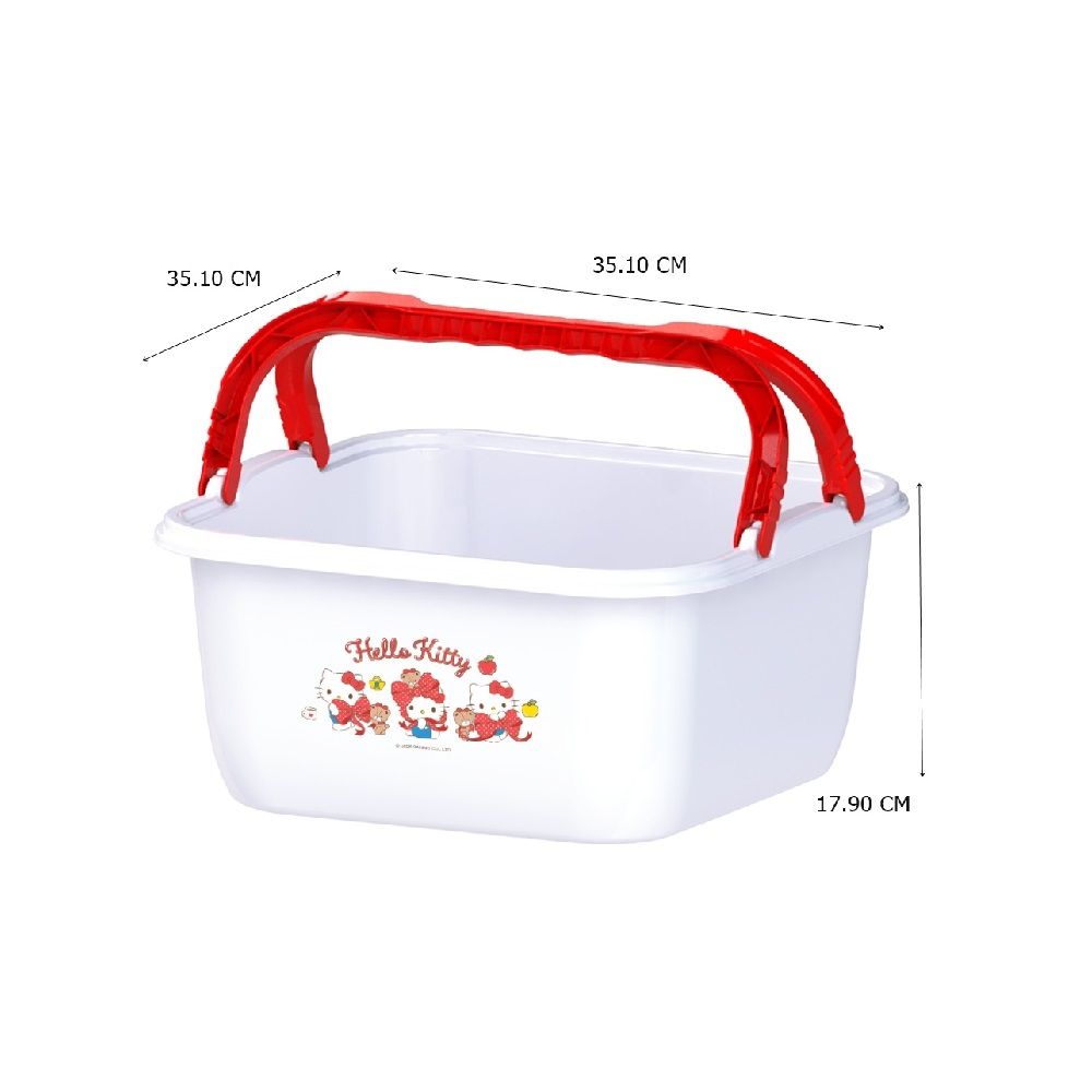 โมเมนโต ถังเหลี่ยมหูหิ้ว HELLO KITTY