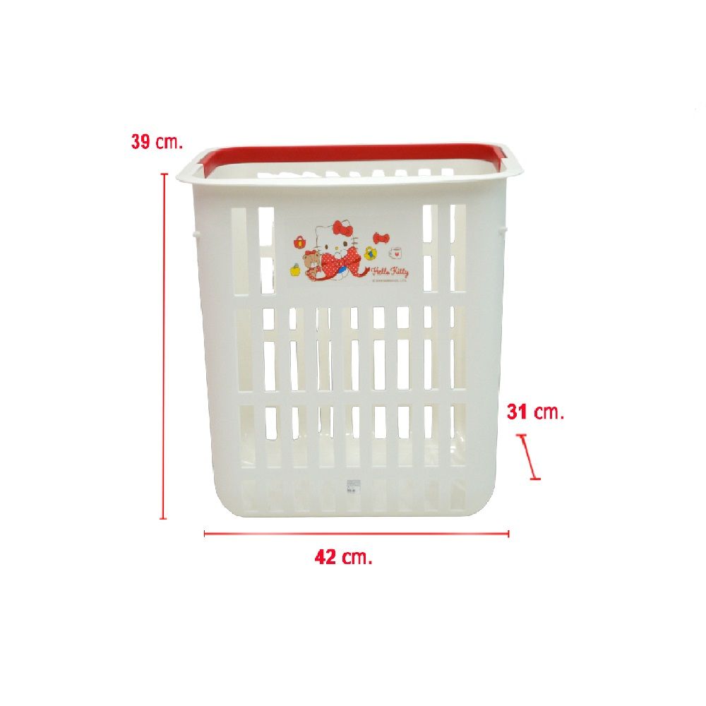 MOMENTO RECTANGULAR LAUNDRY BASKET KITTY