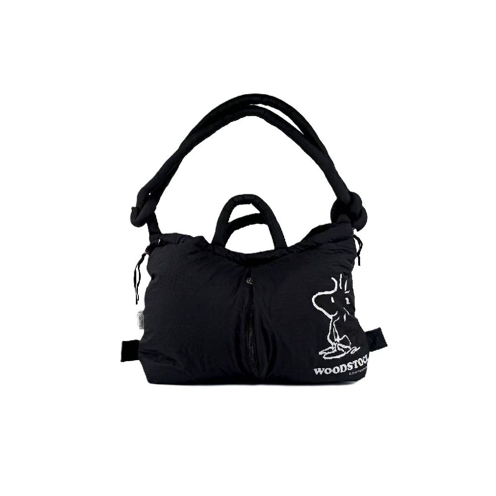 MOMENTO SHOULDER BAG WOODSTOCK BLACK