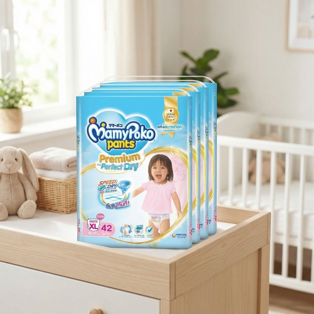 มามี่โพโคพรีเมี่ยม หญิง ไซส์ XL 42 ชิ้น แพ็ค 4