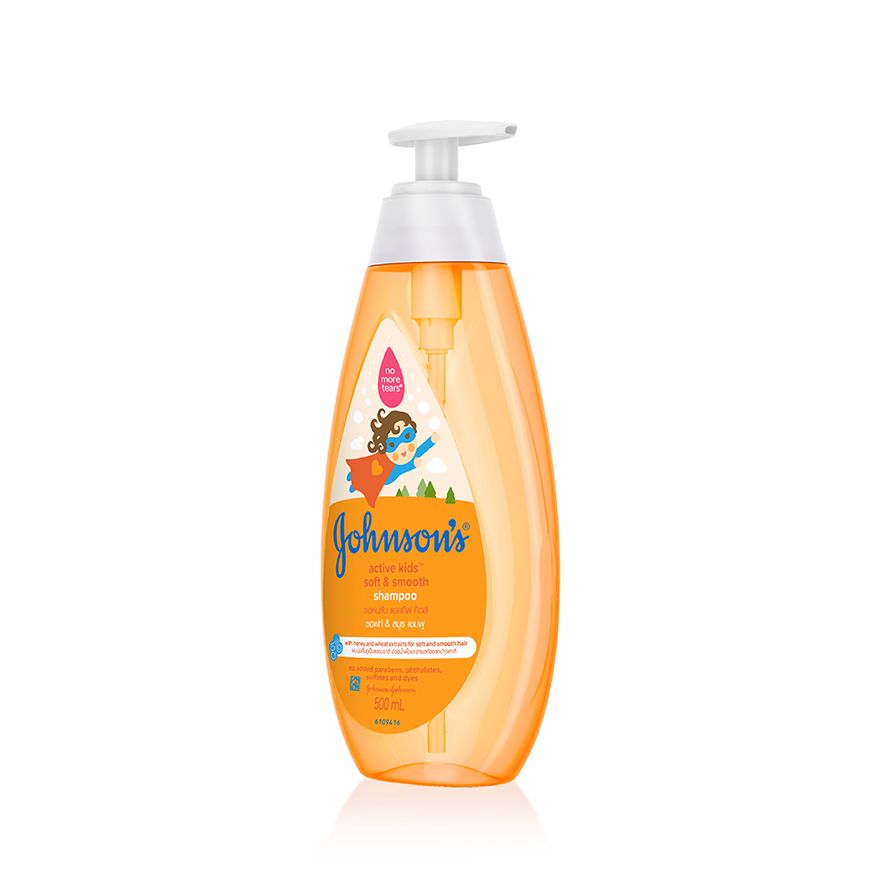 JOHNSON BABY SHAMPOO SOFTANDSHINY 500 ML