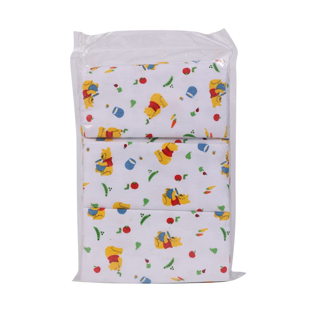 ดีสนีย์พูห์ผ้าอ้อมสำลี21X21แพ็ค 6