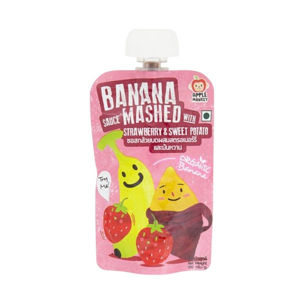 APPLE MONKEY BANANA STRAW POTATO 100G.