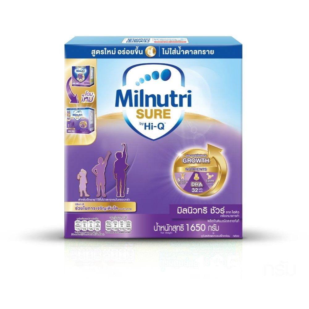 MILNUTRI SURE PLAIN 1650G.