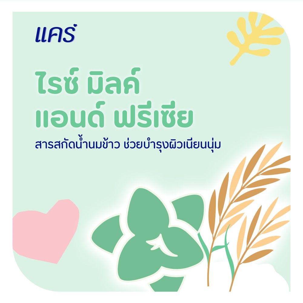 แป้งแคร์ไรซ์มิลค์แอนด์ฟรีเซีย 160ก.