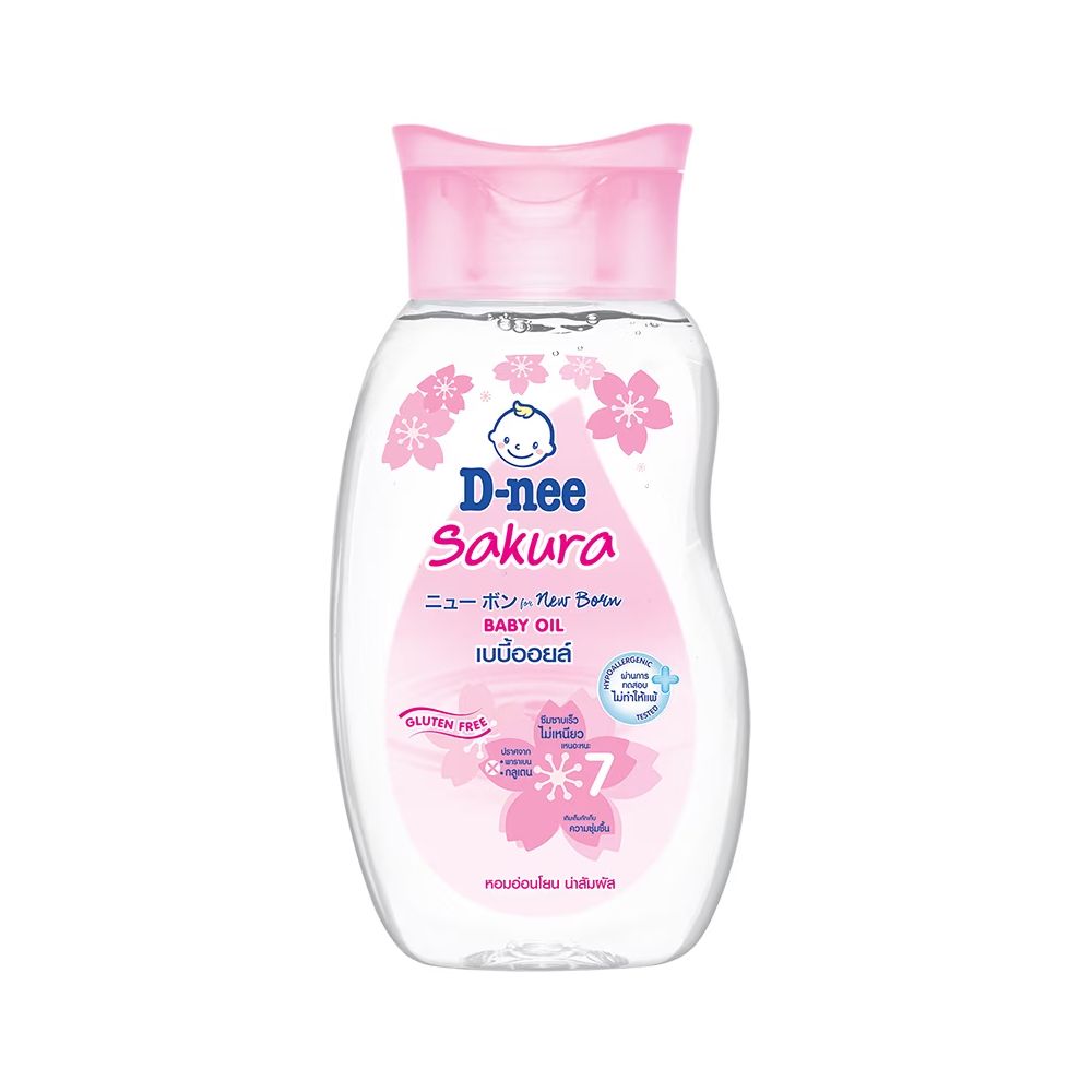 D-NEE PURE BABY OIL SAKURA SOFT 200 ML