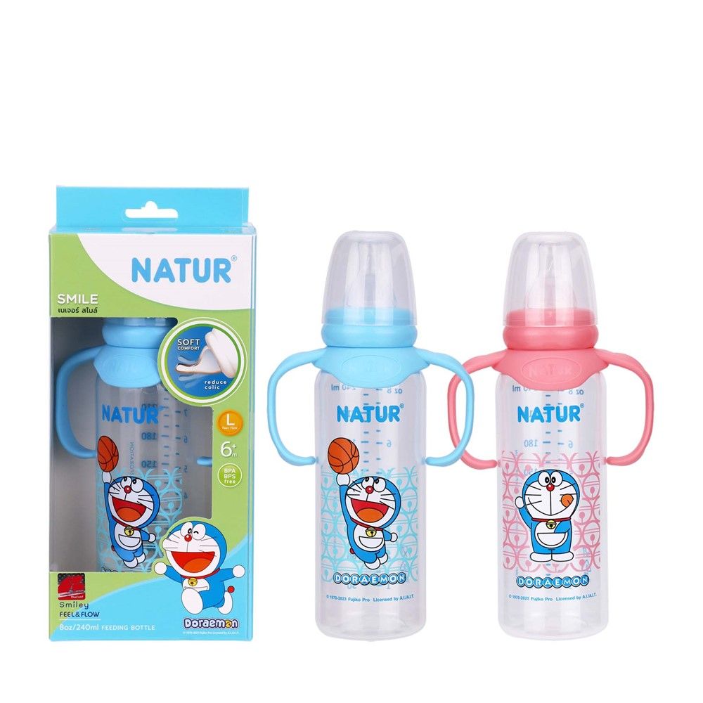 NATURDORAEMONPPBOTTLEWITHLID8 0Z. (ASSORTED)