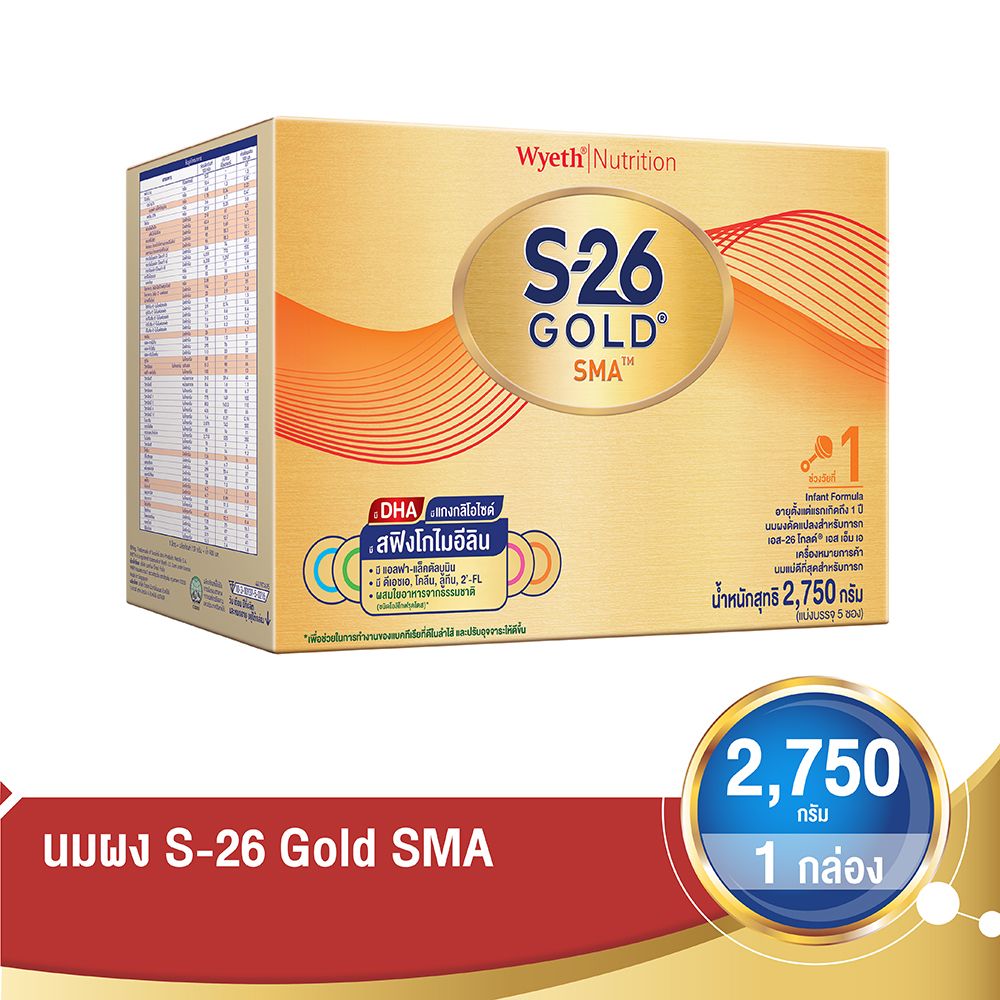 S-26 GOLD SMA 2750 G