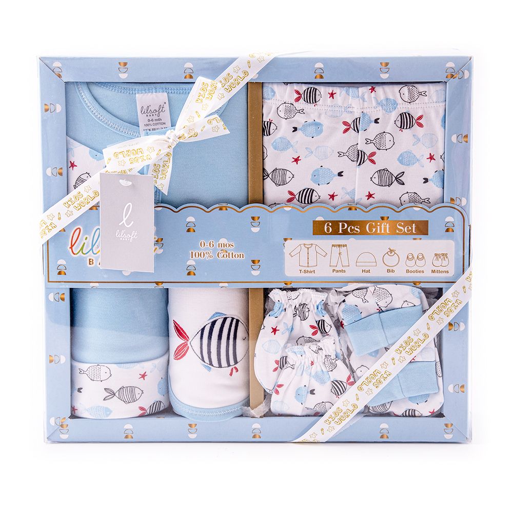 KIDS WORLD BABY GIFT 6 PCS (ASSORTED)