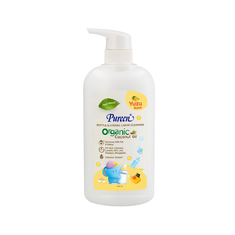 PUREEN BOTTLE CLEANER YUZU PUMP 600 ML.