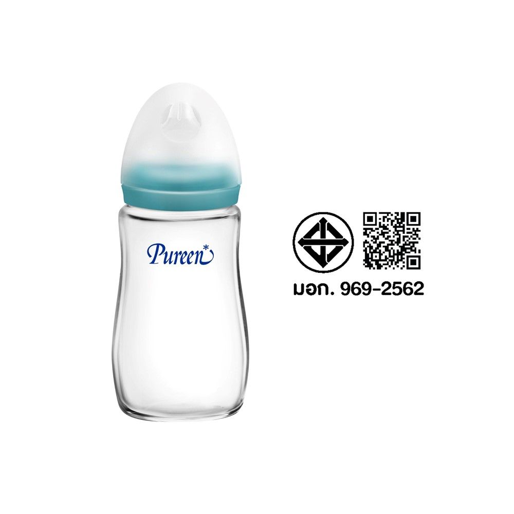 PUREEN SOFTFLEX PP BOTTLE WIDE NECK 8 OZ.