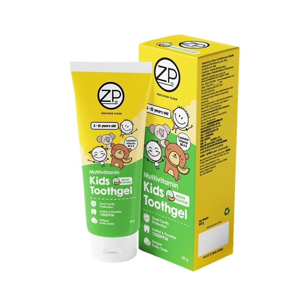 ZP MULTIVITAMIN KIDS TOOTHGEL MELON 60 G