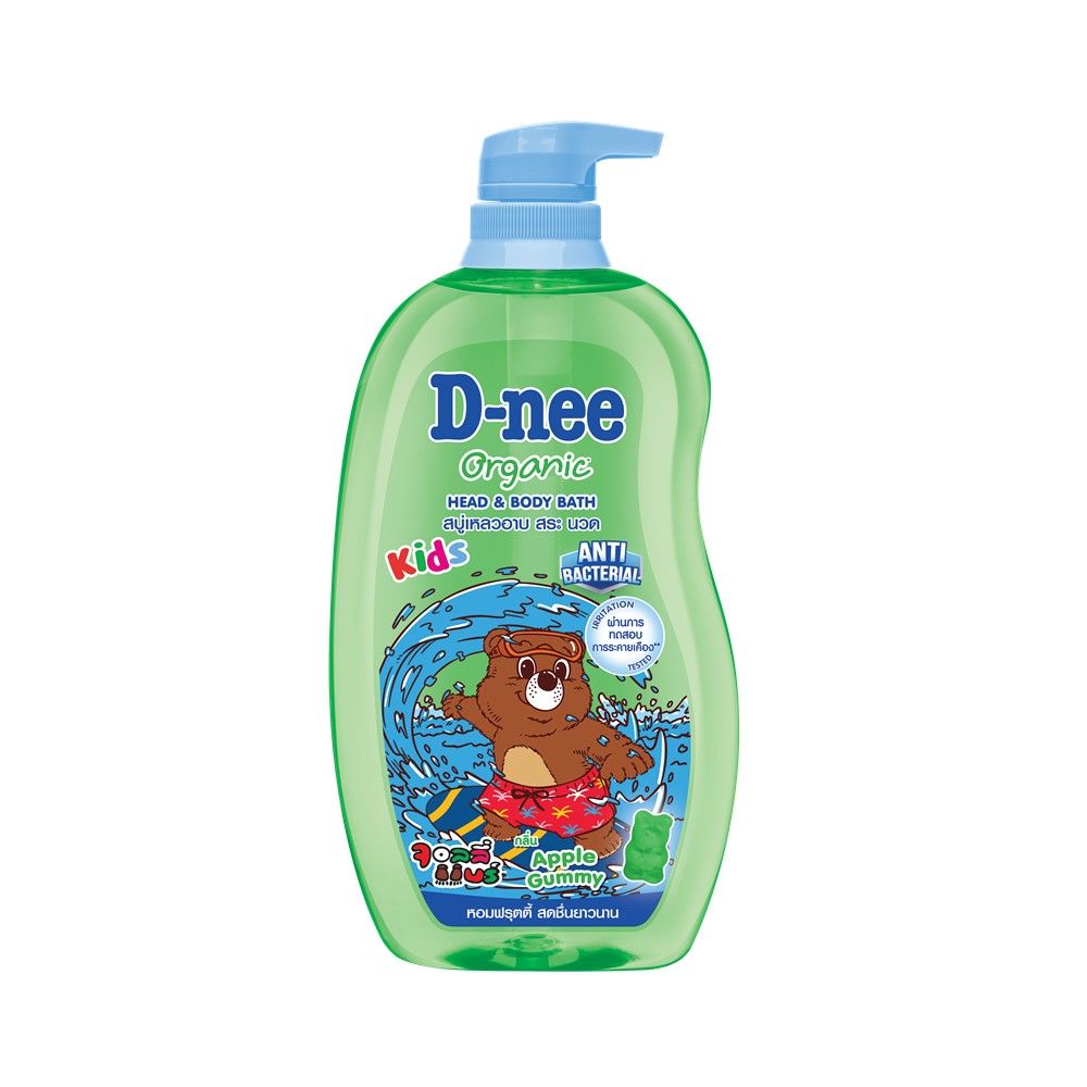 D-NEE KIDS HEAD AND BODY BATH APPLE 750 ML (ASSORTED)