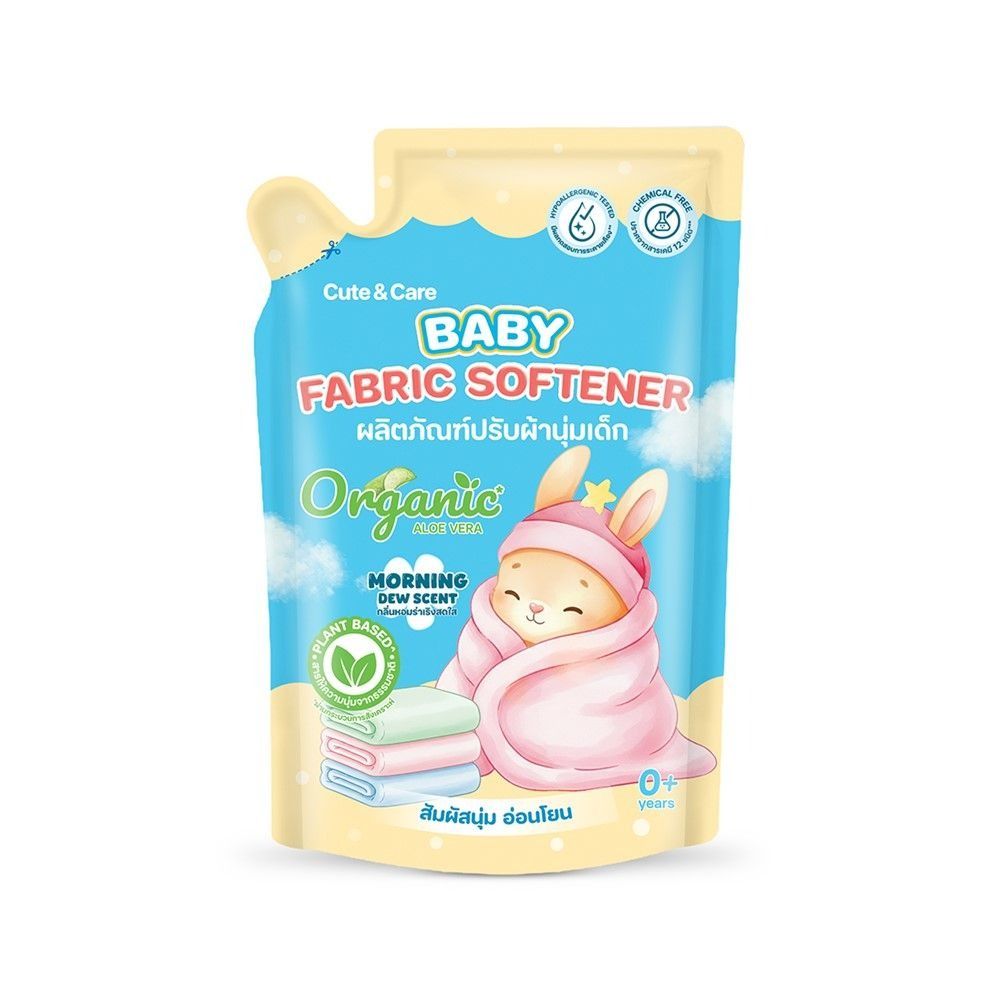 CUTE AND CARE BABY FABRIC SOFTENER MORNING 600 ML