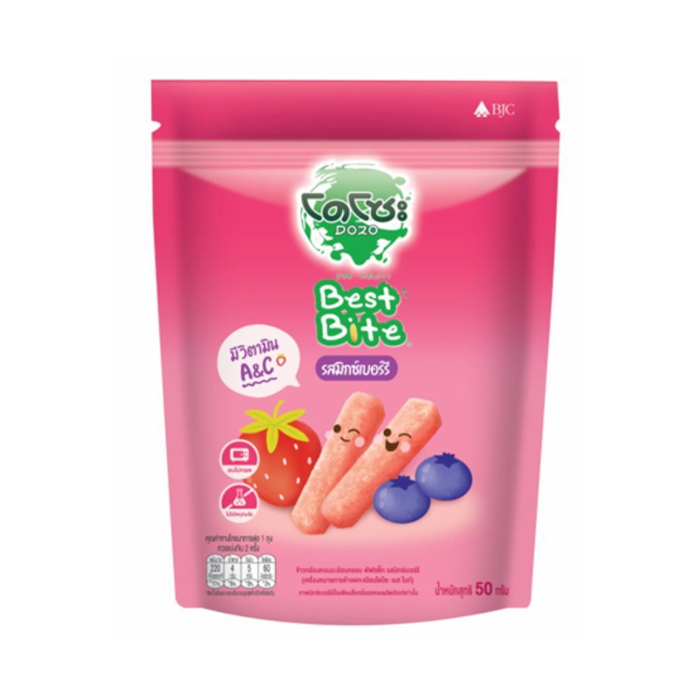 DOZO BEST BITE PUFF STICK MIXED BERRY 50 G