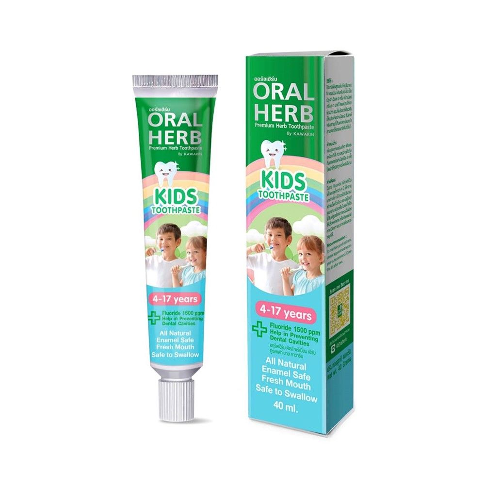 ORAL HERB PREMIUM KIDS TOOTHPASTE 40 G