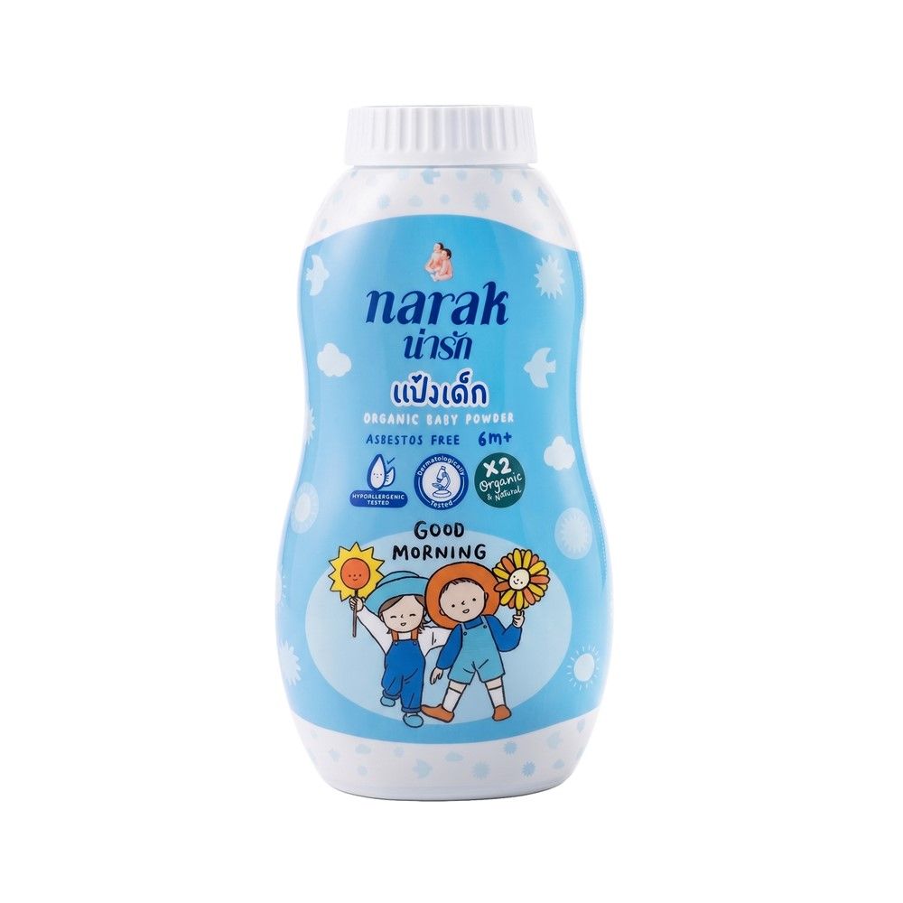 NARAK ORGANIC BABY POWDER GOOD MORNING 150 G