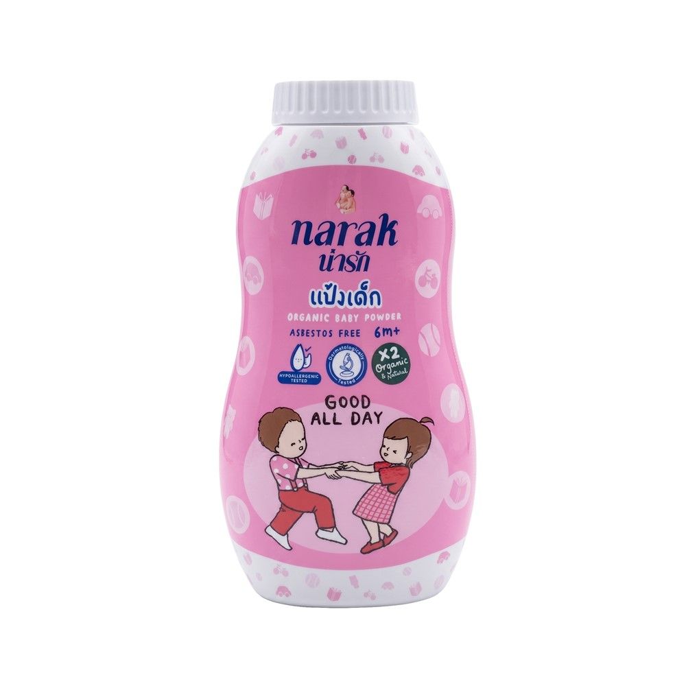 NARAK ORGANIC BABY POWDER GOOD ALL DAY 150 G