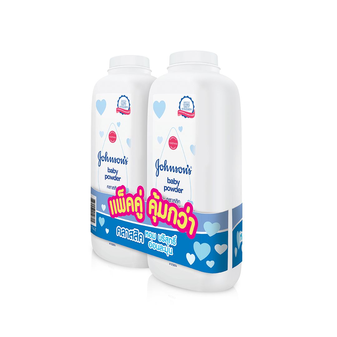 JOHNSON BABY POWDER CLASSIC 380GX2