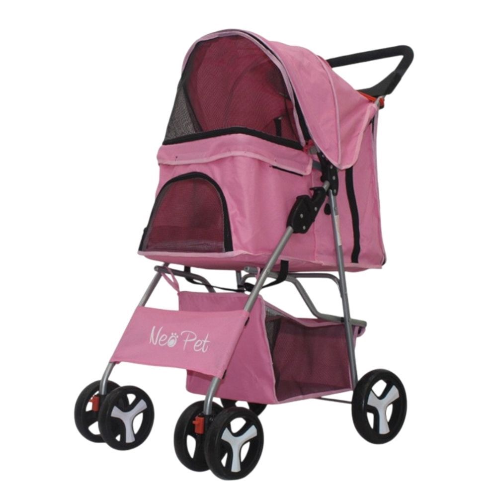 นีโอเพ็ท รถเข็น 4 ล้อ 74X47X100 ซม. (คละสี)
