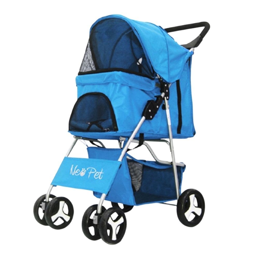 นีโอเพ็ท รถเข็น 4 ล้อ 74X47X100 ซม. (คละสี)