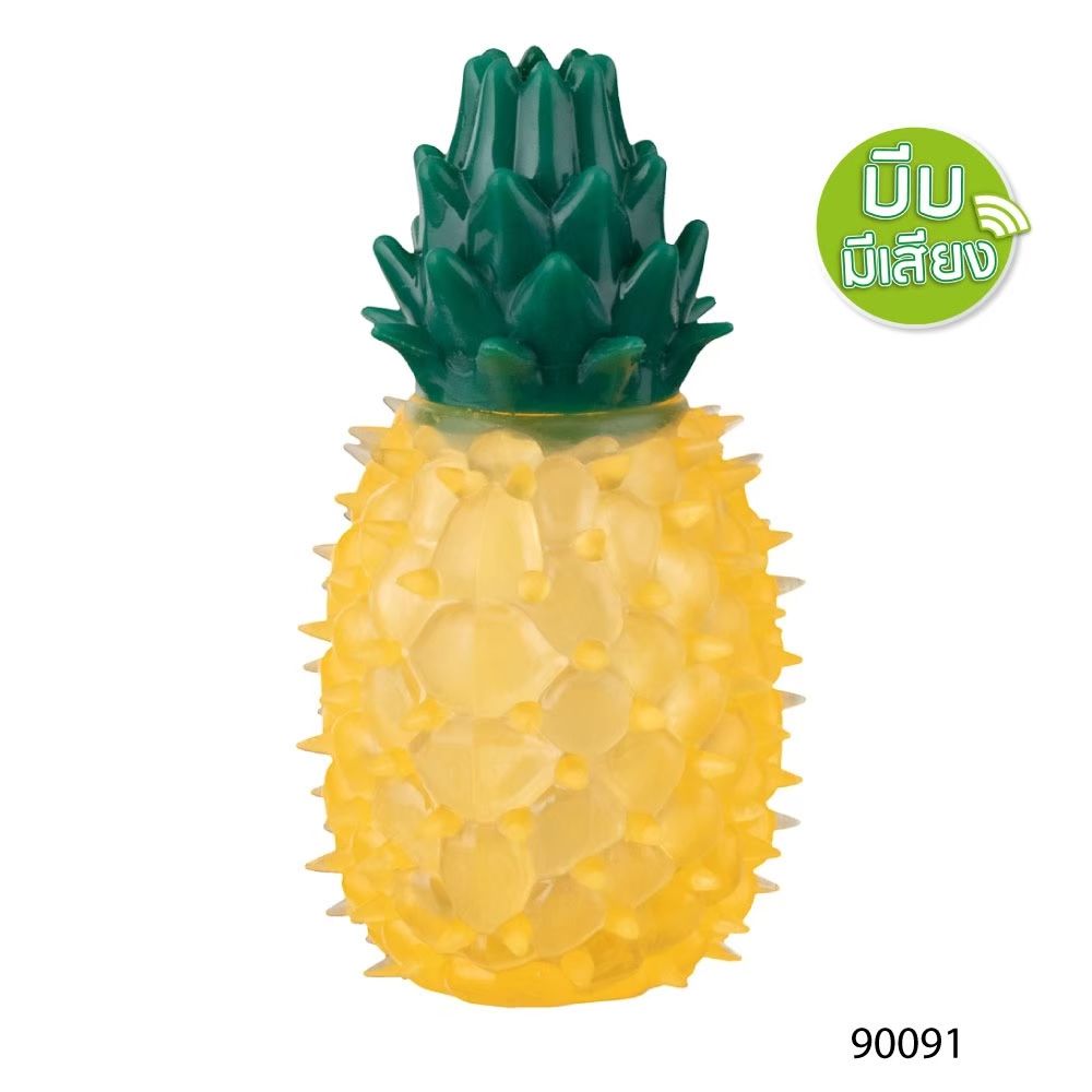 คานิมอล ของเล่นสุนัข สับปะรด 12X6.5ซม.